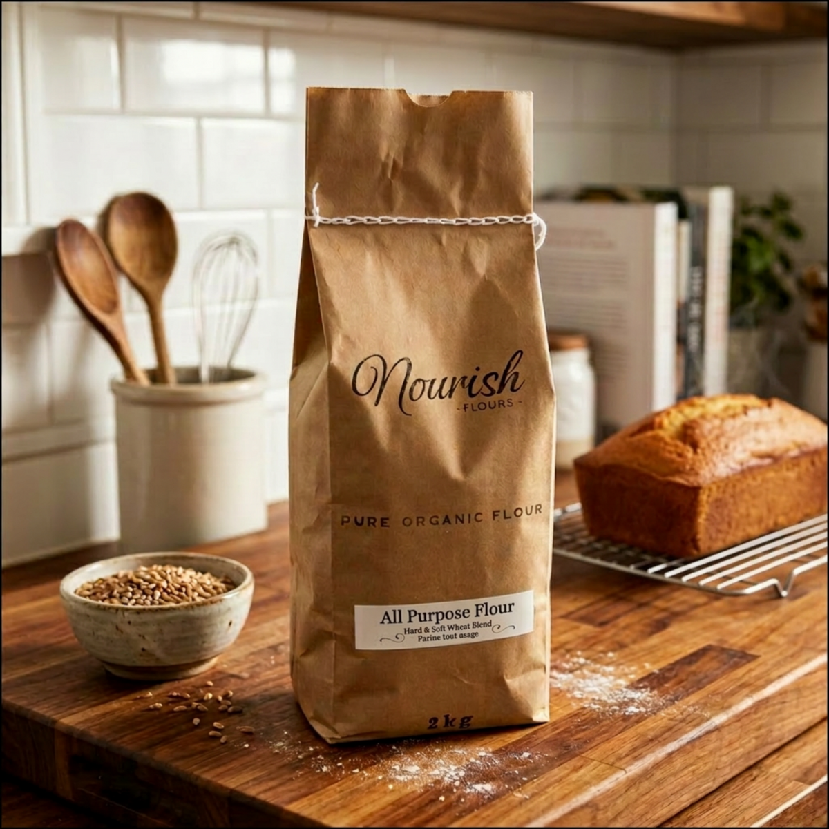 All Purpose & Pastry Organic White Flour