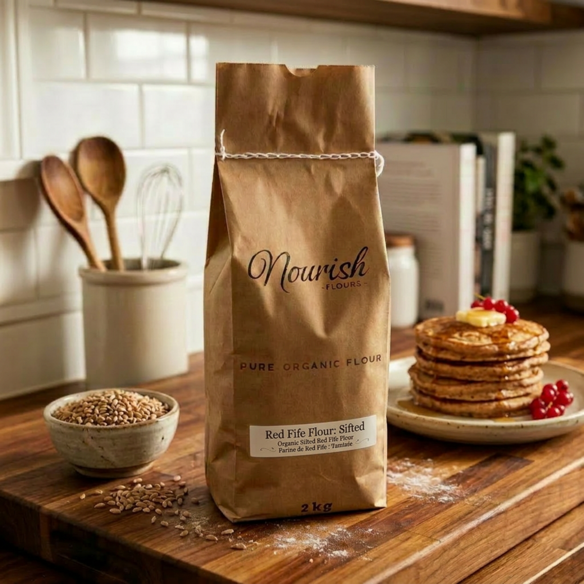Red Fife Wheat Flour - Sifted Organic